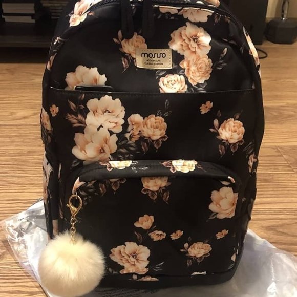 15.6-inch Laptop Backpack for Women Girls, Polyester Anti-Theft Stylish Casual main image 8